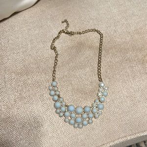 Charming Charlie’s statement necklace -pale blue